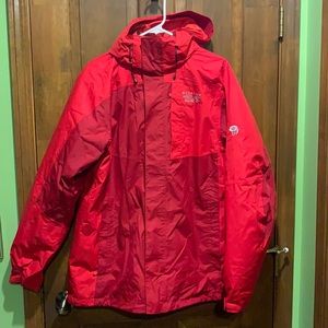 Mountain Hardwear Winter Jacket. Shell + removable  Insulated Liner ~ Large